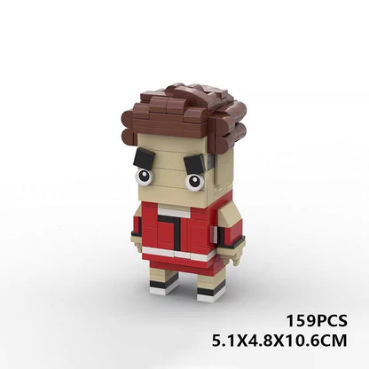 Japanese Basketball Anime Team BrickHeadz Building Kit | LEGO-Compatible MOC - 6