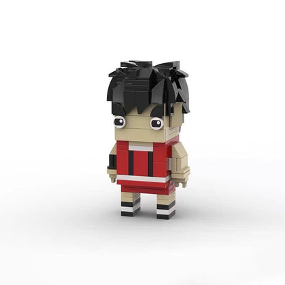 Japanese Basketball Anime Team  Building Kit | Compatible MOC - 16
