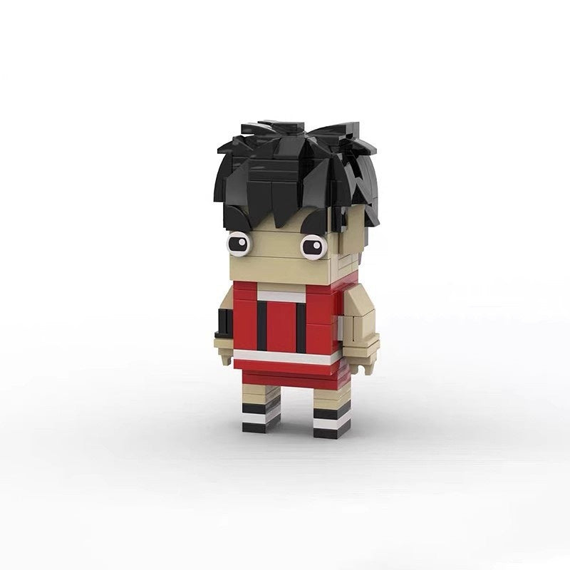 Japanese Basketball Anime Team Building Kit | Compatible MOC - 4