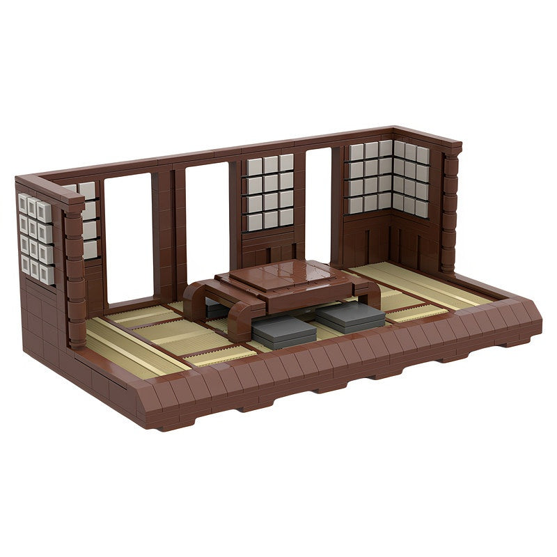 Japanese Chashitsu Zen Tea Room MOC Building Kit - 3