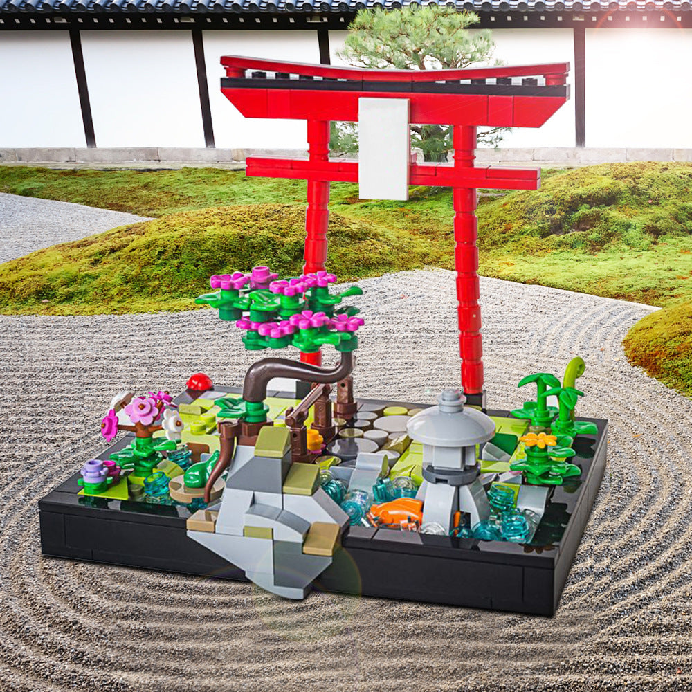 Japanese Garden Building Kit | LEGO-Compatible MOC - 2