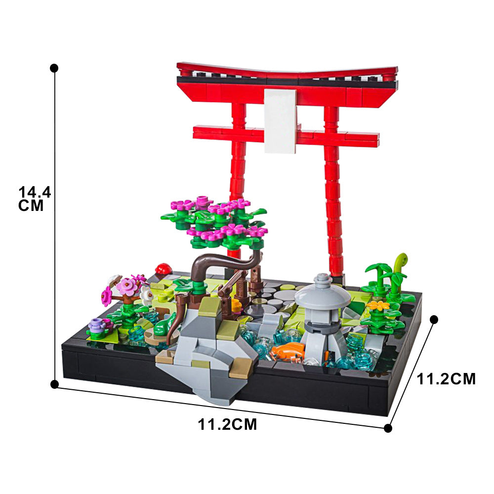 Japanese Garden Building Kit | LEGO-Compatible MOC - 3