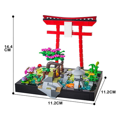 Japanese Garden Building Kit | LEGO-Compatible MOC - 3