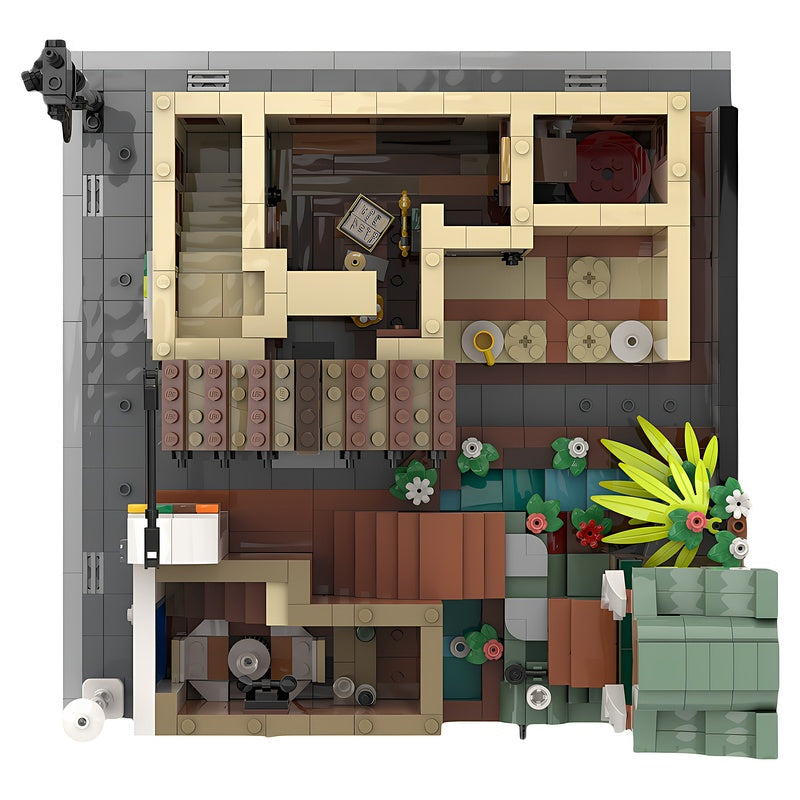 Japanese Ryokan & Bar Art Gallery MOC Building Kit - 3