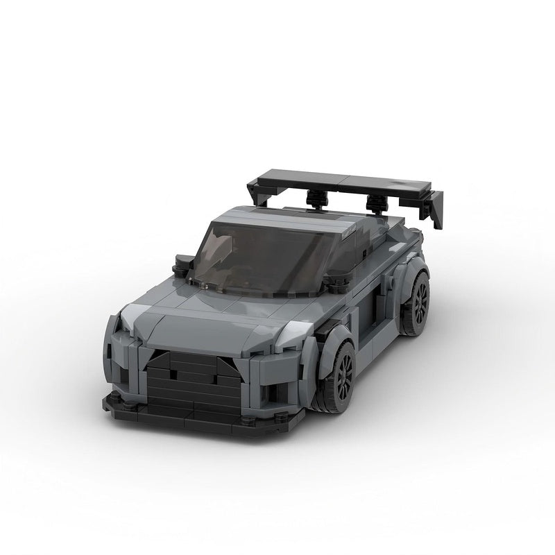 Japanese Widebody JDM Turbo Coupe Building Kit | 8-Wide | LEGO-Compatible MOC - 1