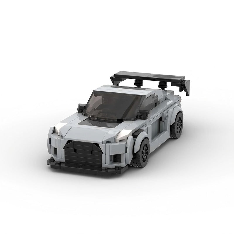Japanese Widebody JDM Turbo Coupe Building Kit | 8-Wide | LEGO-Compatible MOC - 3