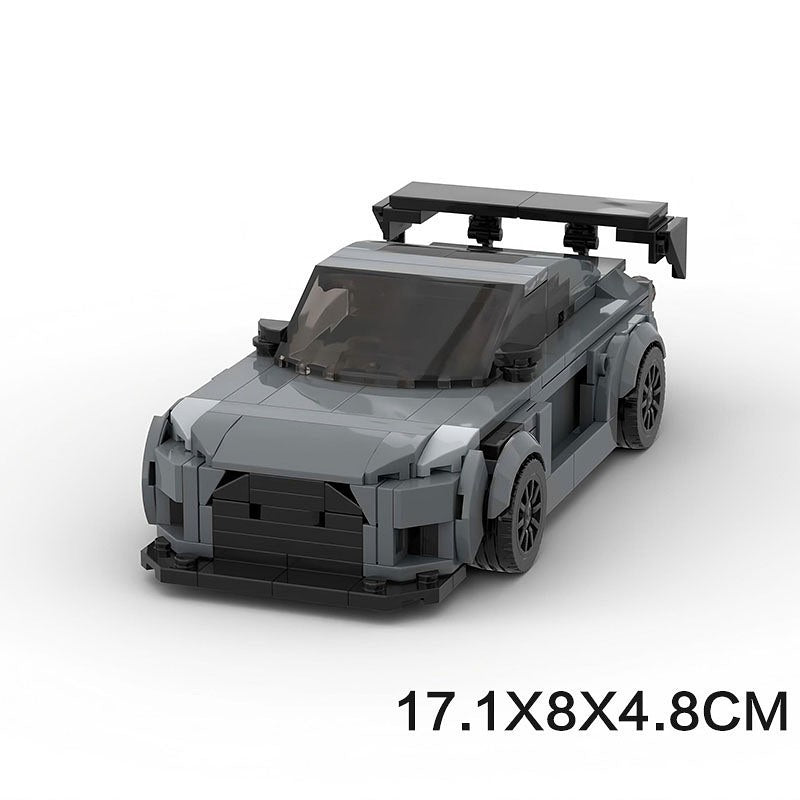 Japanese Widebody JDM Turbo Coupe Building Kit | 8-Wide | LEGO-Compatible MOC - 6