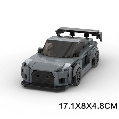Japanese Widebody JDM Turbo Coupe Building Kit | 8-Wide | LEGO-Compatible MOC - 6