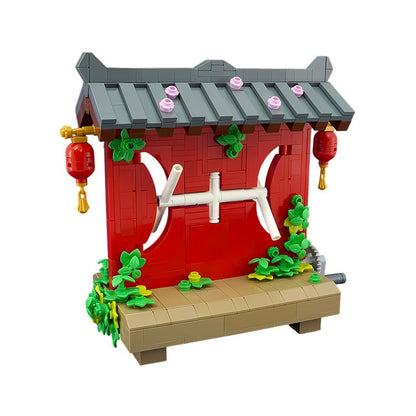 Japanese Zen Spinner MOC Building Kit | Kinetic Desk Display Model - 5