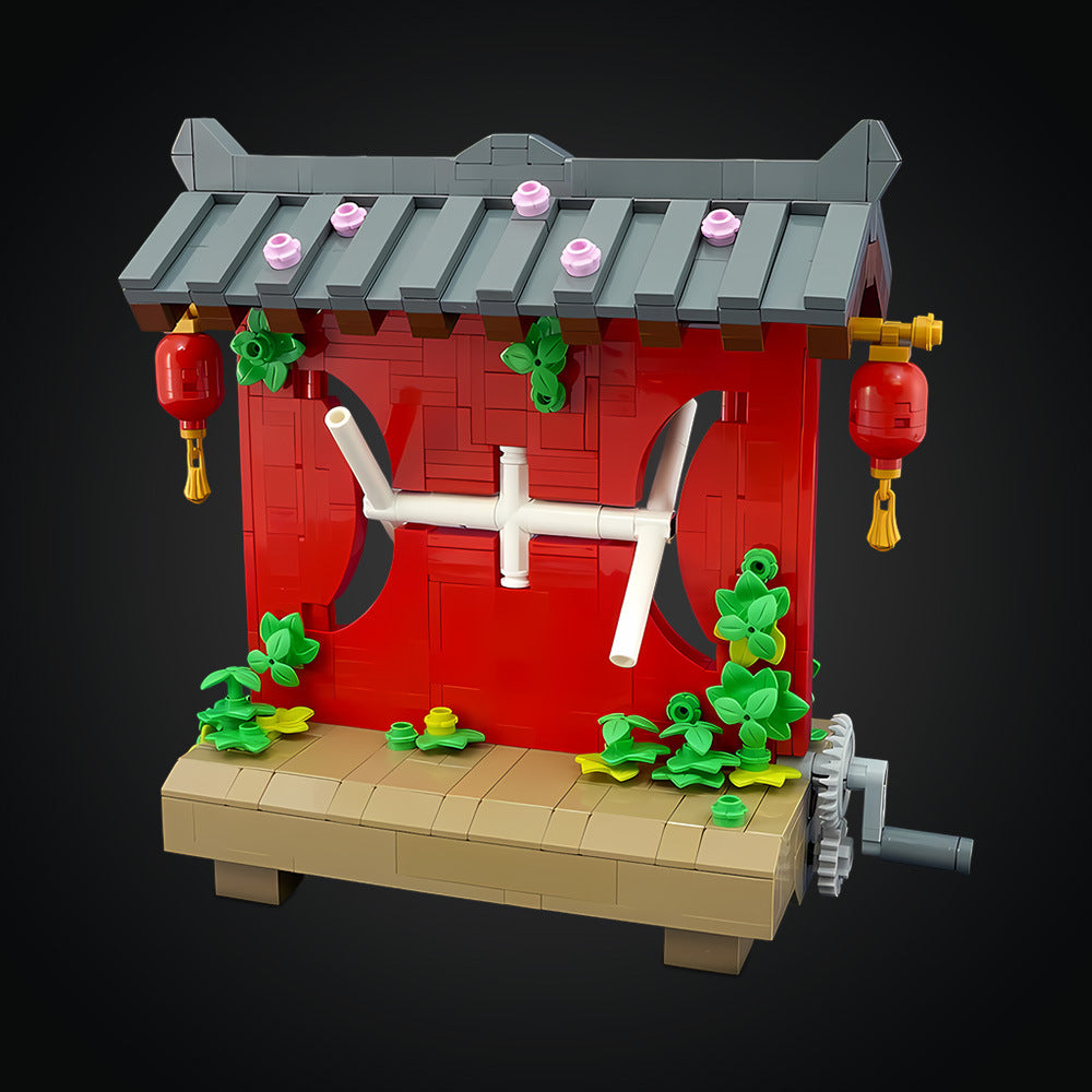 Japanese Zen Spinner MOC Building Kit | LEGO-Compatible MOC - 3