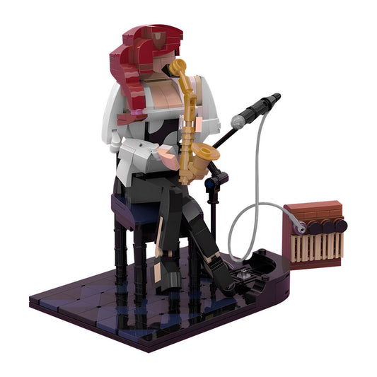 jazz saxophonist building set | moc-148669 - 3