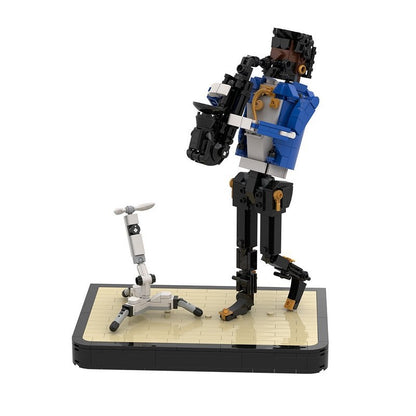 Jazz Saxophonist MOC Figure Building Kit | Music Performance Display Model - 2