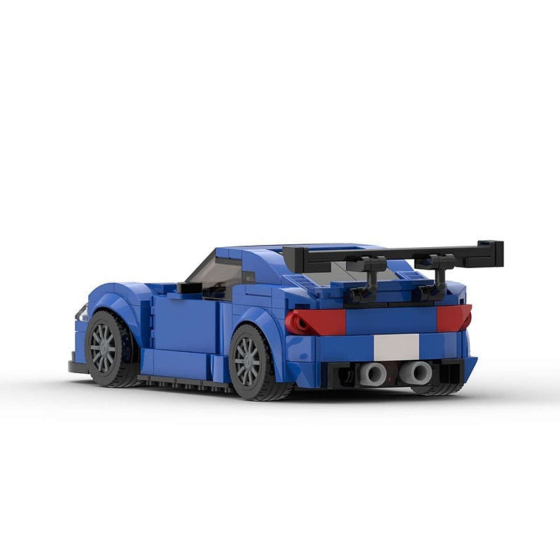 JDM Boxer Coupe Sports Car MOC Building Kit | Performance Vehicle Model - 3