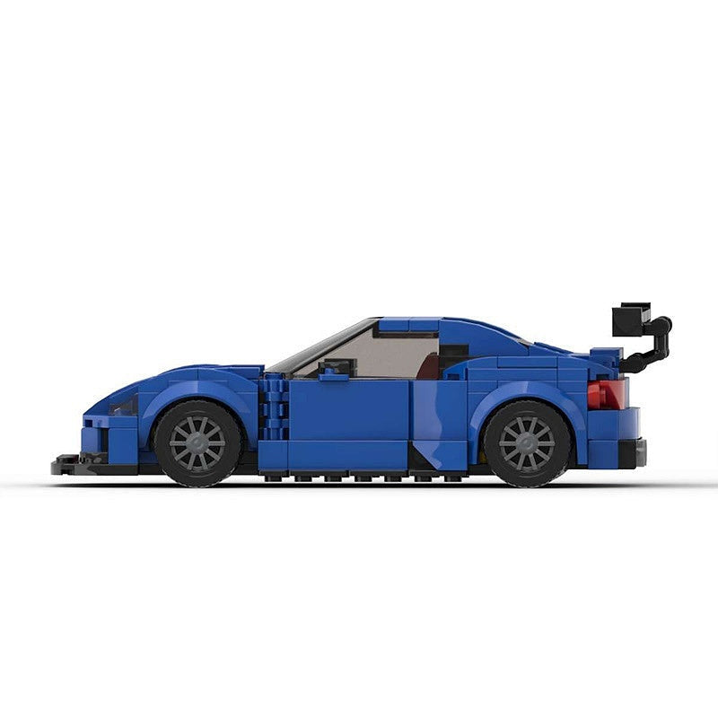 JDM Boxer Coupe Sports Car MOC Building Kit | Performance Vehicle Model - 4