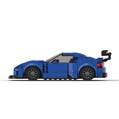 JDM Boxer Coupe Sports Car MOC Building Kit | Performance Vehicle Model - 4
