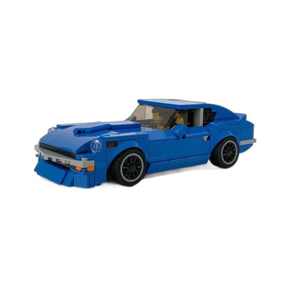JDM Z-Style Midnight Highway Racer Building Kit | 8-wide LEGO-Compatible MOC - 4