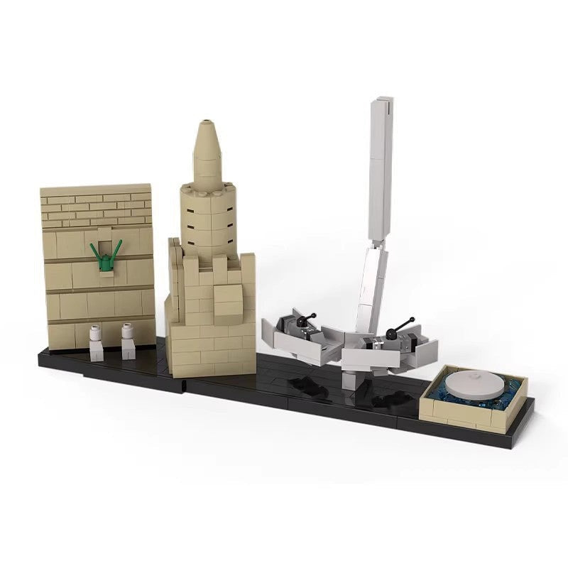 Jerusalem Skyline MOC Building Kit | Historic City Architecture Model - 1