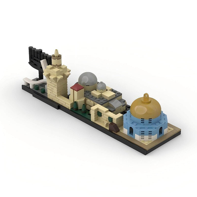 Jerusalem Skyline MOC Building Kit | Historic City Architecture Model - 6