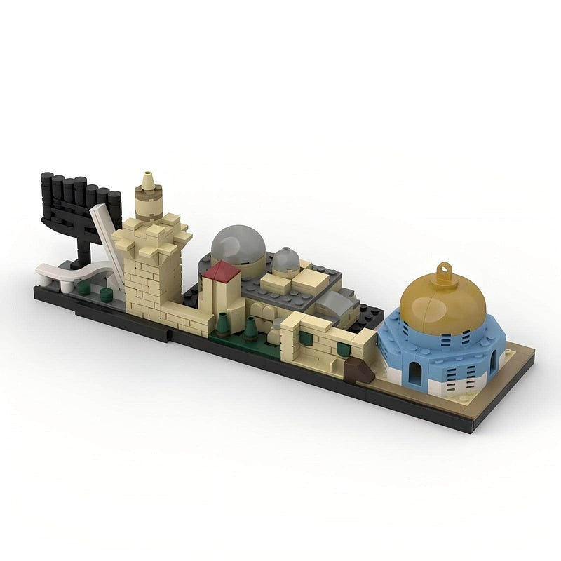 Jerusalem Skyline MOC Building Kit | Historic City Architecture Model - 8