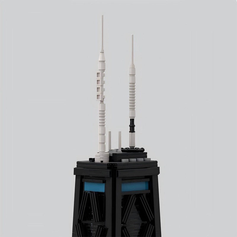 John Hancock Center Chicago Skyscraper Building Kit | LEGO-Compatible MOC - 4