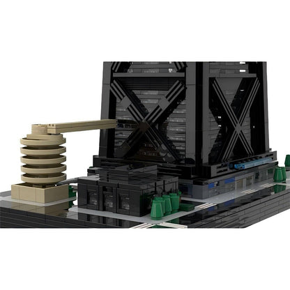 John Hancock Center Chicago Skyscraper Building Kit | LEGO-Compatible MOC - 6