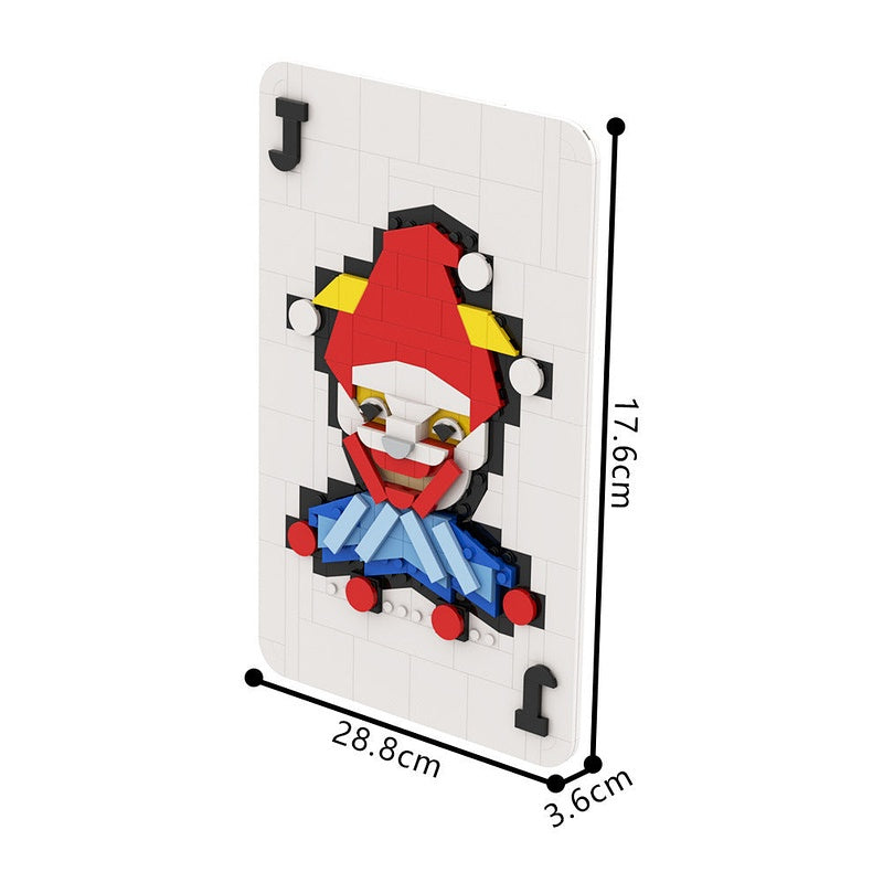 Joker Card MOC Building Kit | Creative Playing Card Display Art Model - 5