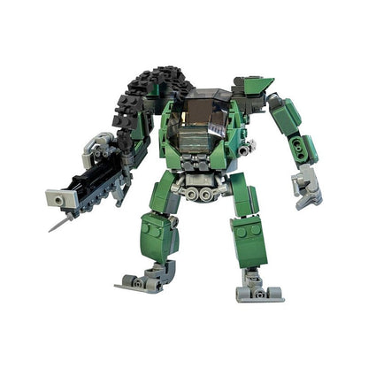Jungle Exosuit Combat Armor Mecha MOC Building Kit - 1