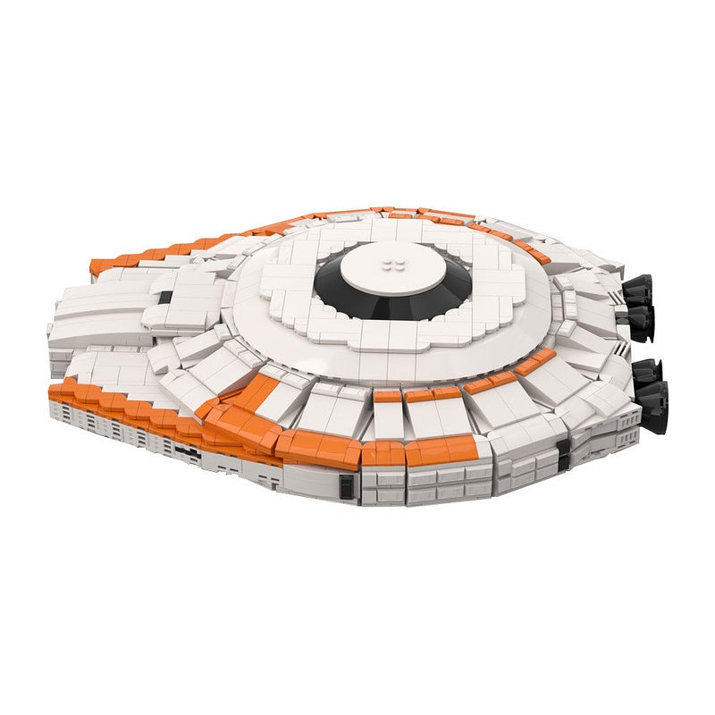 Jupiter Retro Starship MOC Building Kit | Futuristic Spacecraft Model - 3