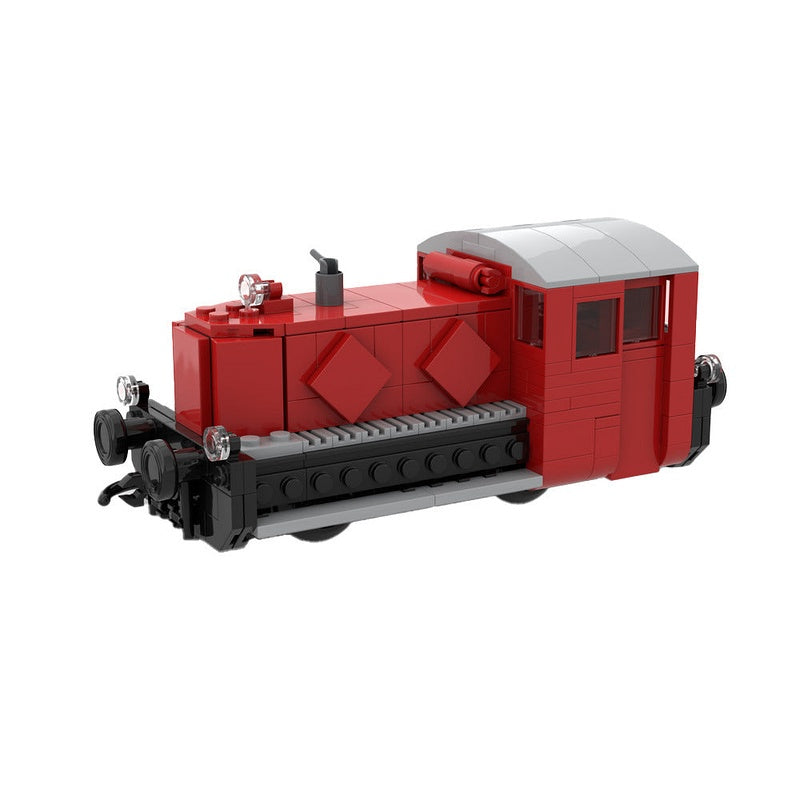KÖF II Shunting Locomotive MOC Building Kit | Micro Steam Tram Train Model - 1