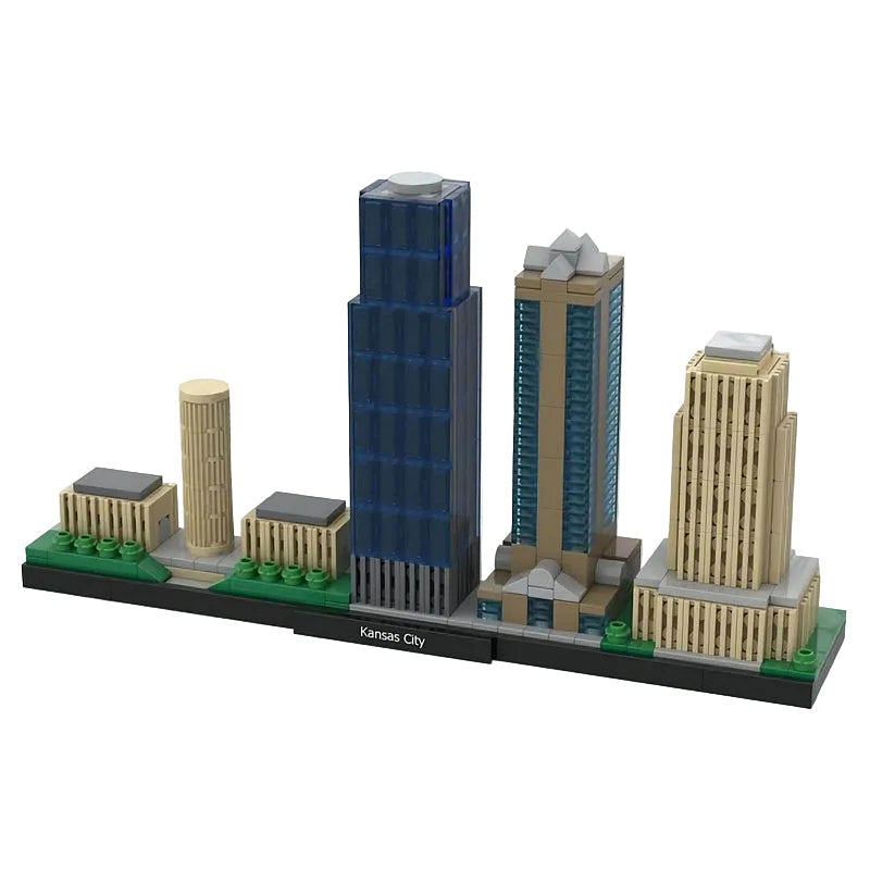 Kansas City Skyline MOC Building Kit | City Architecture Model - 1