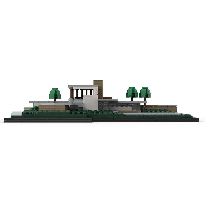 Kaufmann Desert House 1:250 Architecture MOC Building Kit - 4