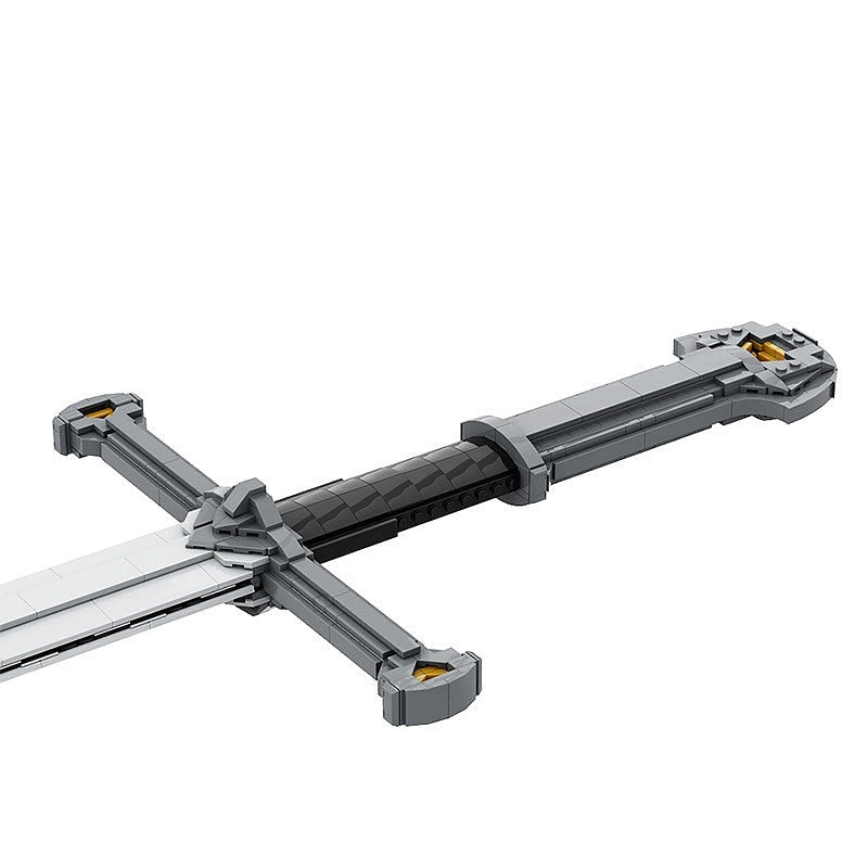 King's Reforged Sword MOC | Epic Fantasy Blade Custom Construction Kit - 3