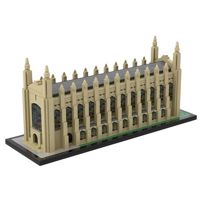 King's College Chapel Cambridge Gothic MOC Building Kit - 2
