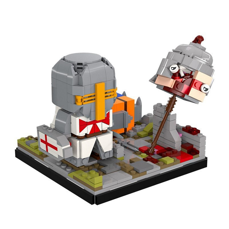 Knights Templar MOC Building Kit | Medieval Knight Figure Model - 5