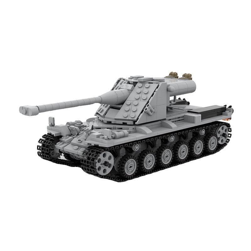 Kranvagn Heavy Tank MOC Building Kit | Modern Armored Vehicle Model - 1
