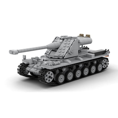 Kranvagn Heavy Tank MOC Building Kit | Modern Armored Vehicle Model - 2