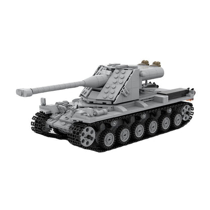 Kranvagn Heavy Tank MOC Building Kit | Modern Armored Vehicle Model - 3