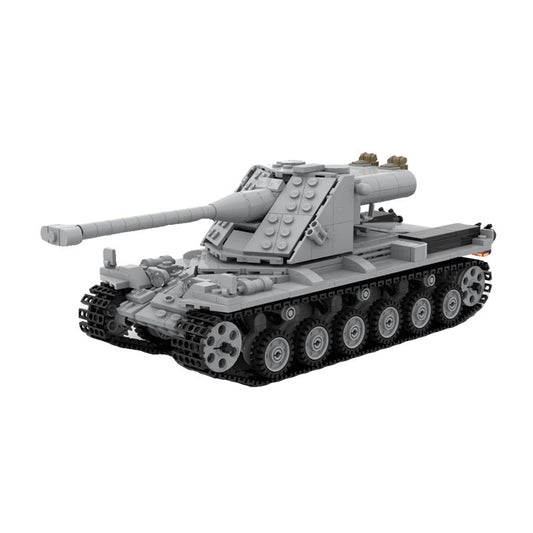 Kranvagn Tank Building Kit | LEGO-Compatible MOC - 1