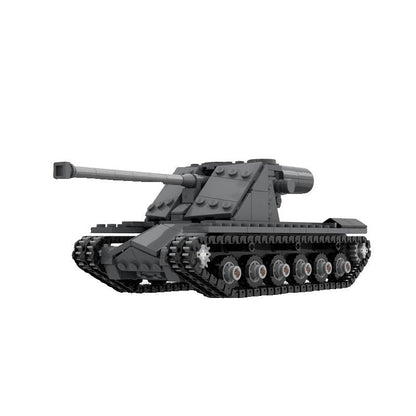 KRV Heavy Tank MOC Building Kit | Custom Military Armored Vehicle Model - 1