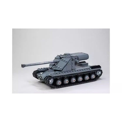 KRV Heavy Tank MOC Building Kit | Custom Military Armored Vehicle Model - 5