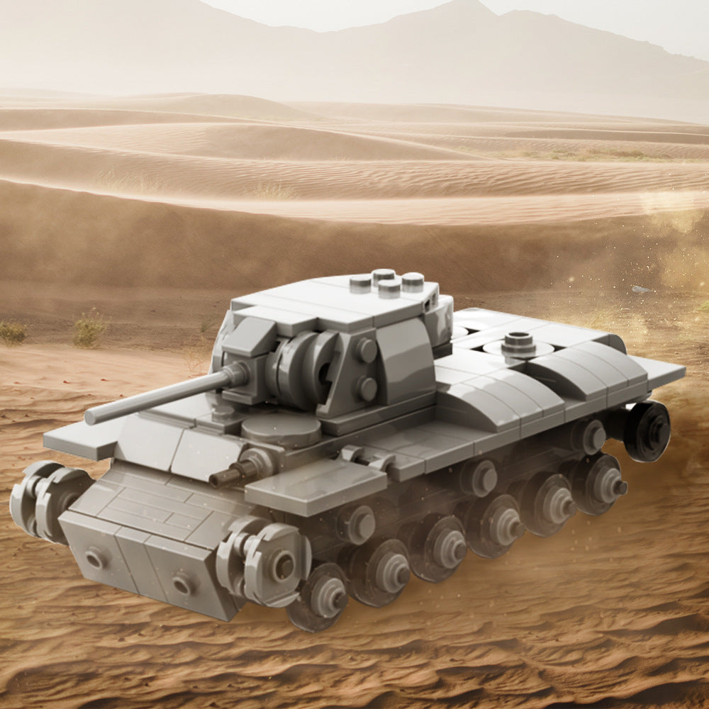 KV-1 Soviet Heavy Tank Building Kit | WW2 | LEGO-Compatible MOC - 2