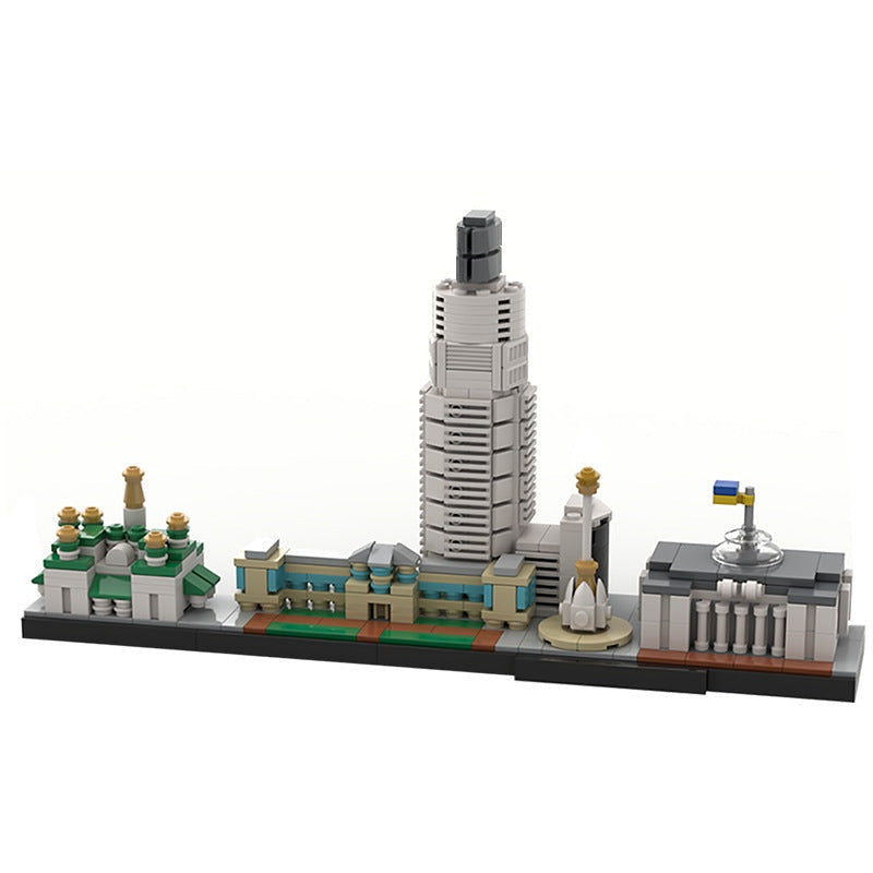 Kyiv Ukraine Historic Skyline MOC Building Kit - 2