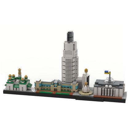 Kyiv Ukraine Historic Skyline MOC Building Kit - 2