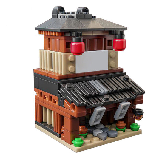Kyoto Machiya House Building Kit | LEGO-Compatible MOC - 1