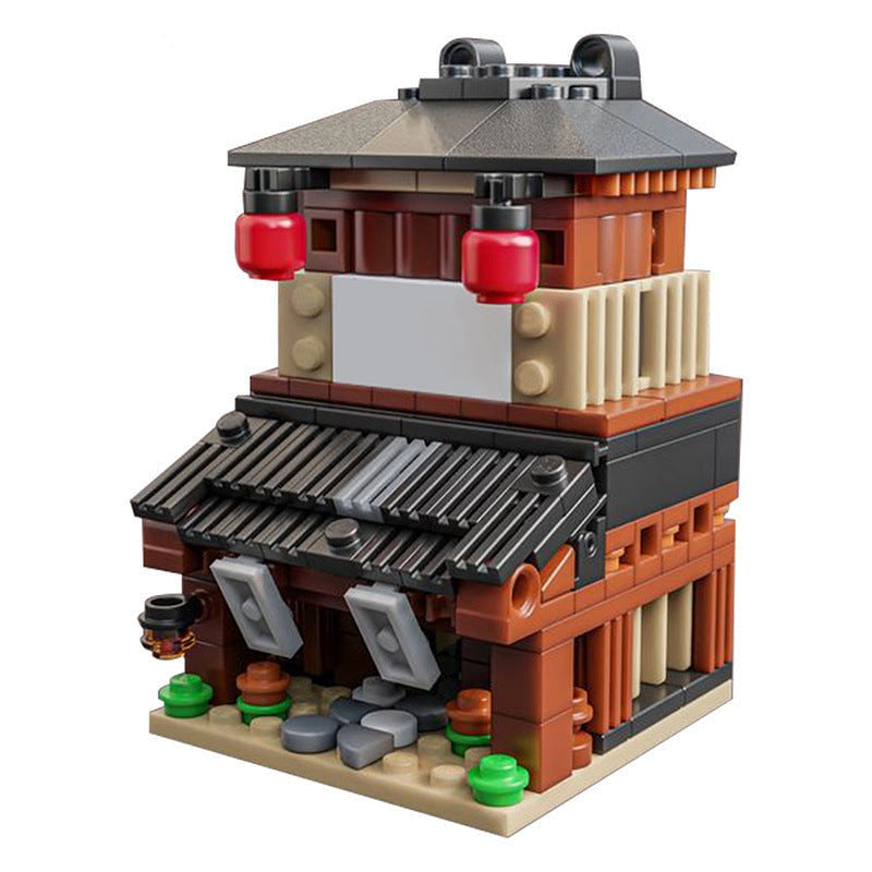 Kyoto Machiya House MOC Building Kit | Traditional Japanese Architecture - 2