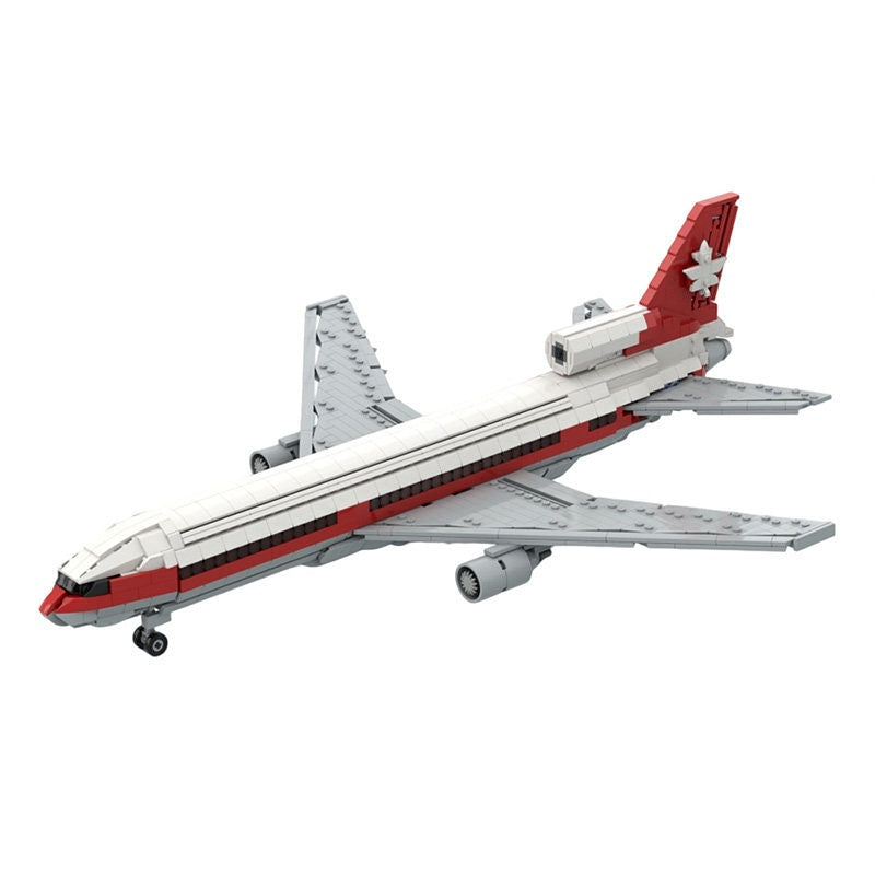 L-1011 Trijet MOC Building Kit | Wide Body Aircraft Model - 4