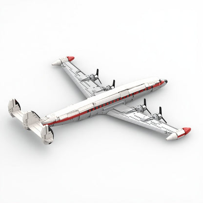 L-1049 Super Constellation Airliner MOC Building Kit - 2