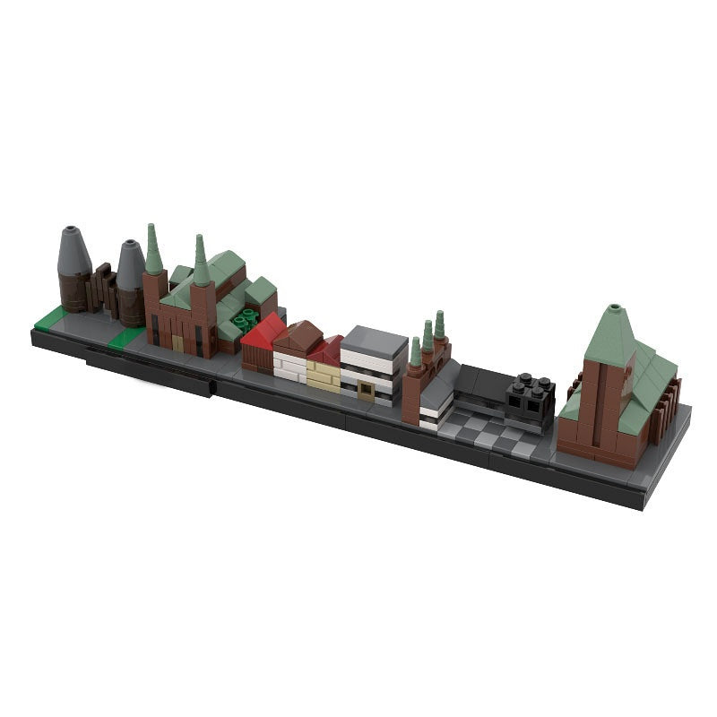 Lübeck Germany City Skyline Building Kit | LEGO-Compatible MOC - 4