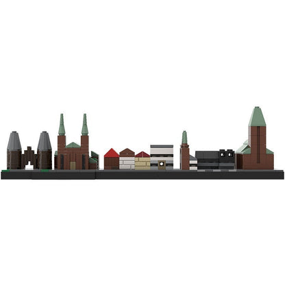 Lübeck Germany Skyline MOC Architecture Building Kit - 2