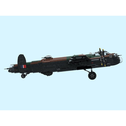 Lancaster WWII Four-Engine Heavy Bomber MOC Building Kit - 5